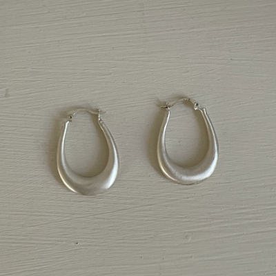 Unu Earrings Sterling silver