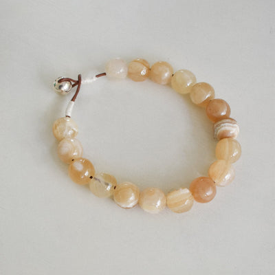 Brown Onyx Peto Necklace
