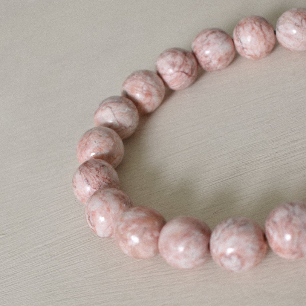 Pink Onyx Necklace