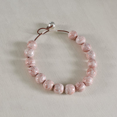Pink Marble Necklace